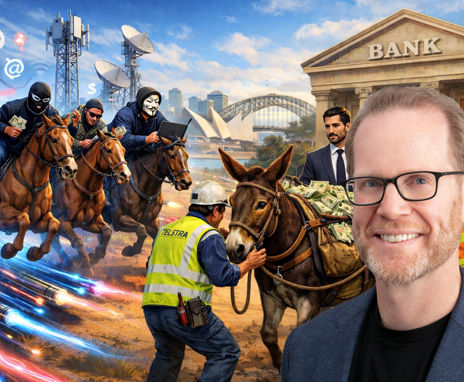 With scammers riding roughshod on its network, Telstra teams with banks to catch mules