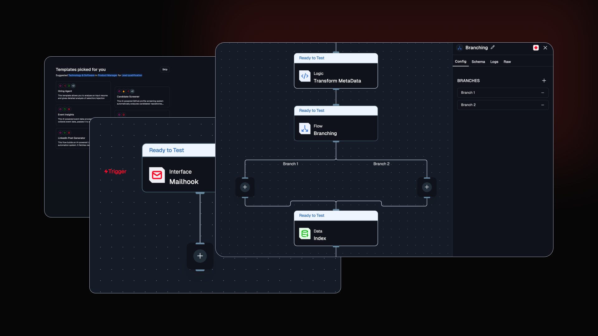 New Onboarding, Mailhook and Enhanced Branch Node