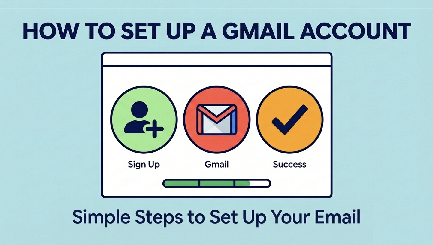 Teach Us Tech Newsletter 03: How to Set Up a Gmail Account