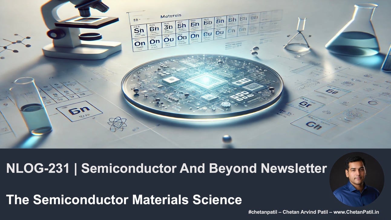 NLOG-231 | Semiconductor And Beyond Newsletter | The Semiconductor Materials Science