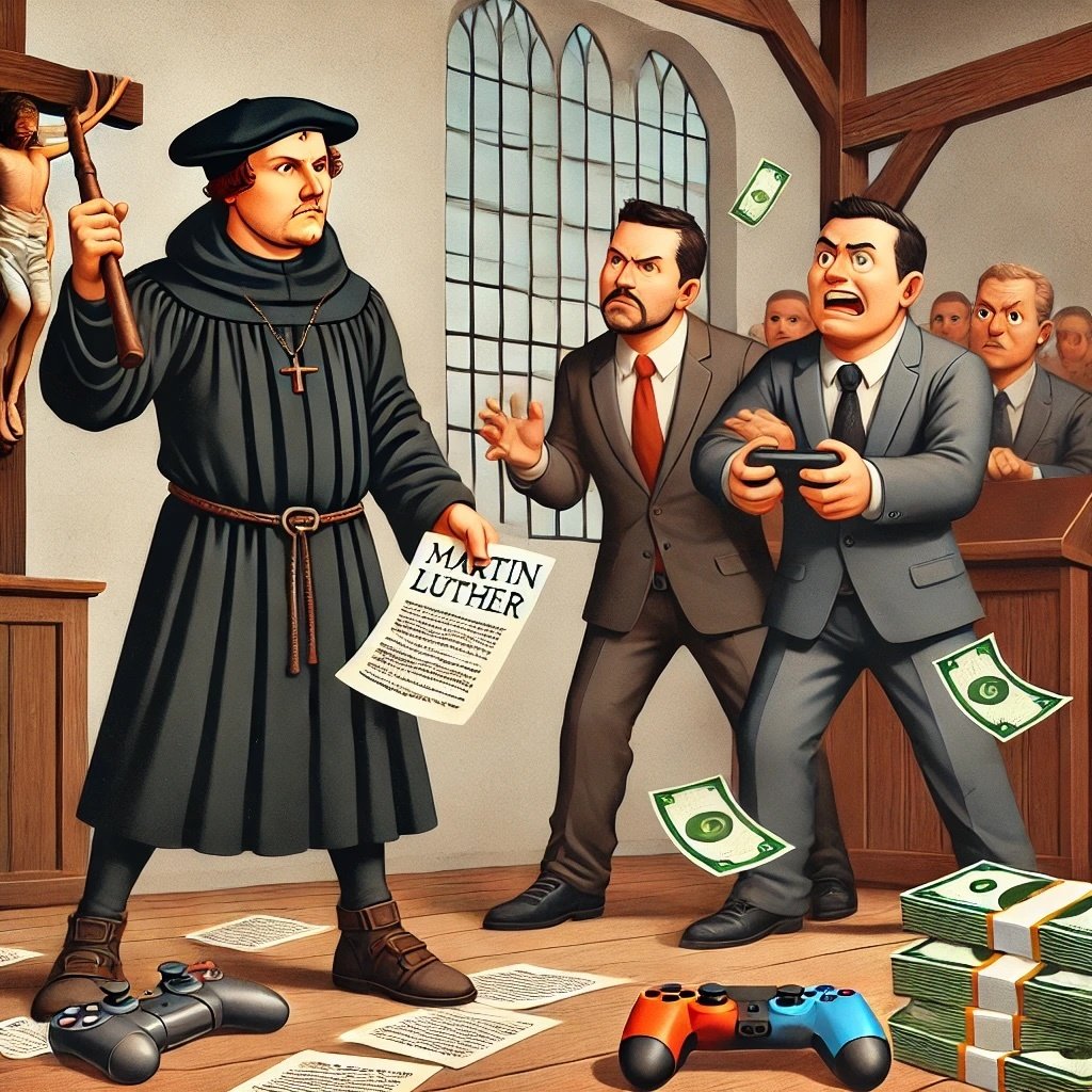 Martin Luther ended pay-to-win salvation