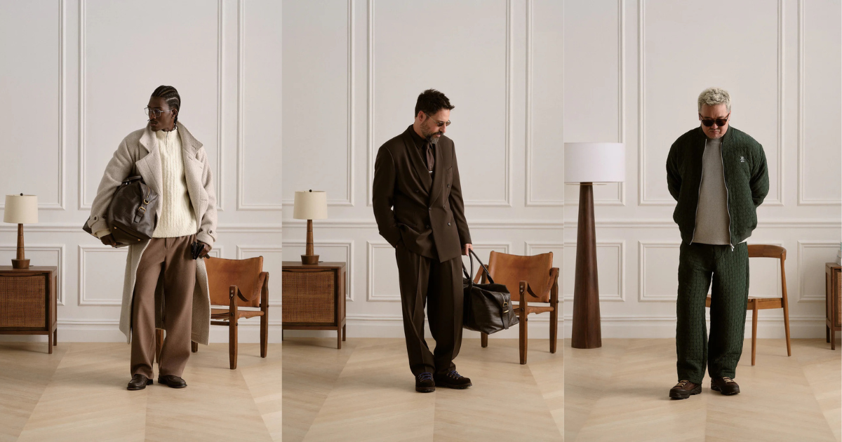 Trending men’s bags and a gold chain worth stealing 👜