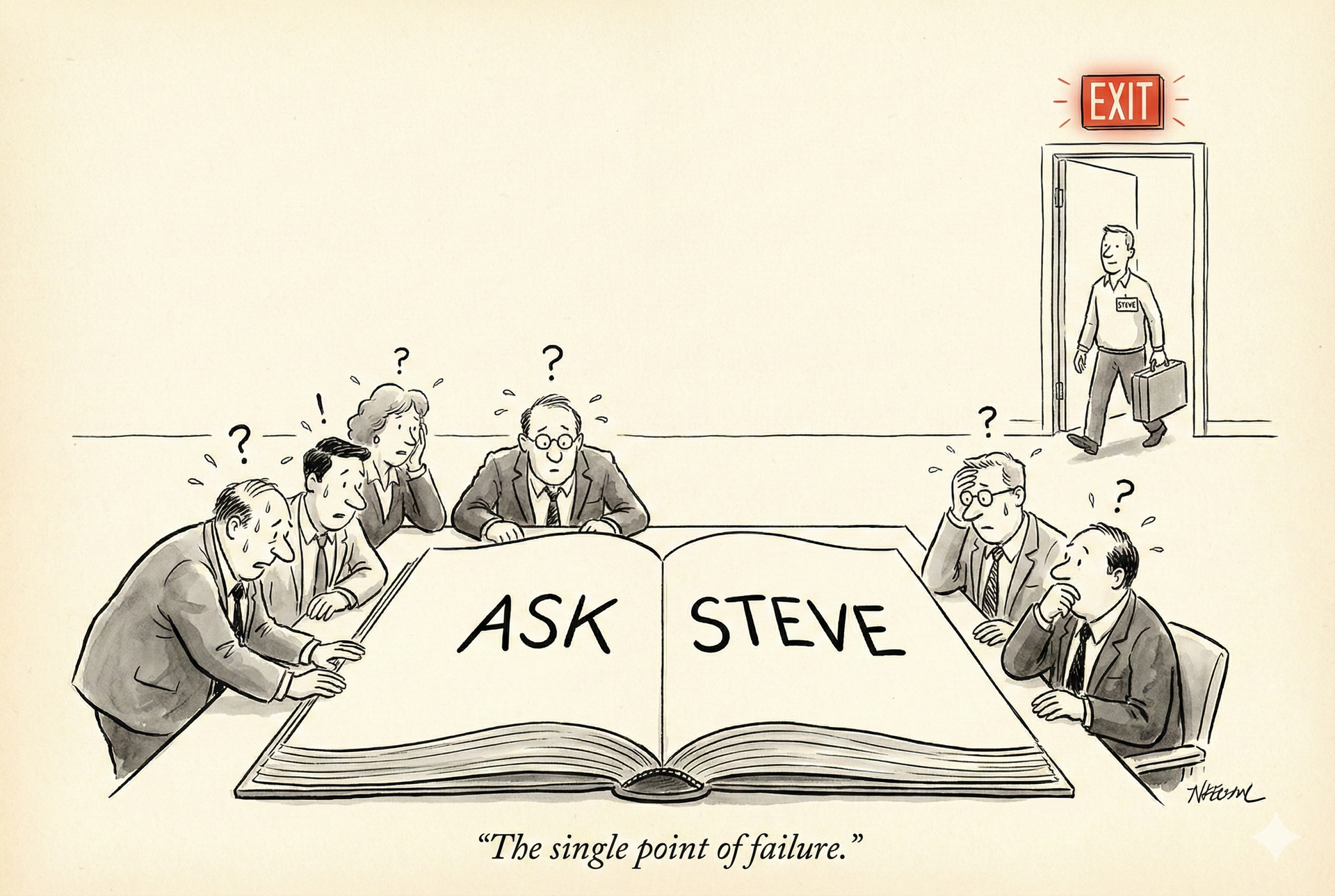 You're building a house of cards without realizing it