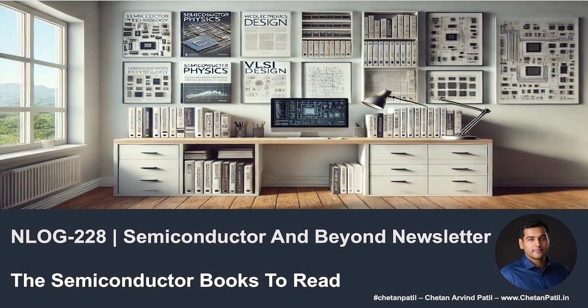 NLOG-228 | Semiconductor And Beyond Newsletter | The Semiconductor Books To Read
