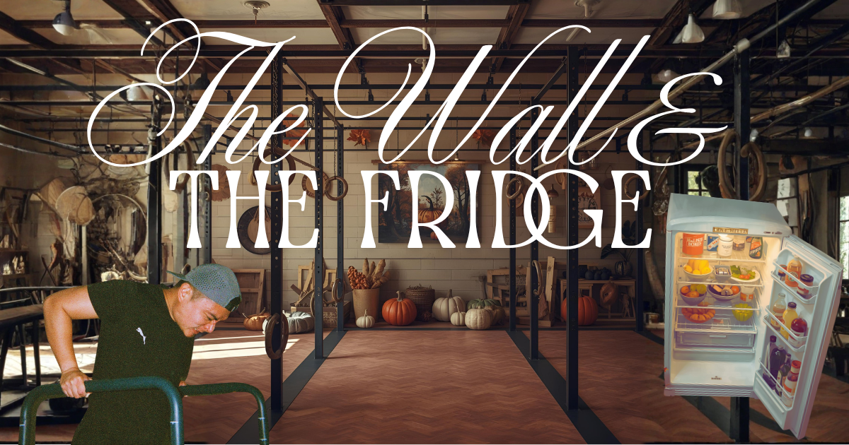 The Wall and the Empty Fridge: On Finding Focus Through Constraints