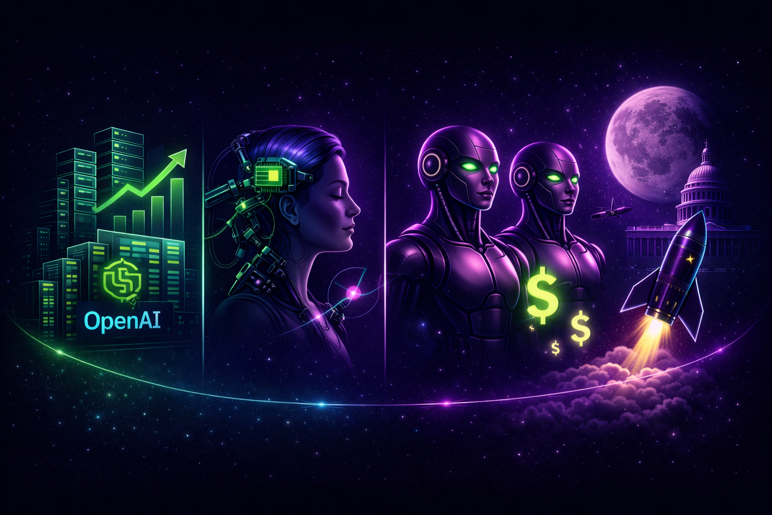  Brain chips, robot froth and an $830B AI bet