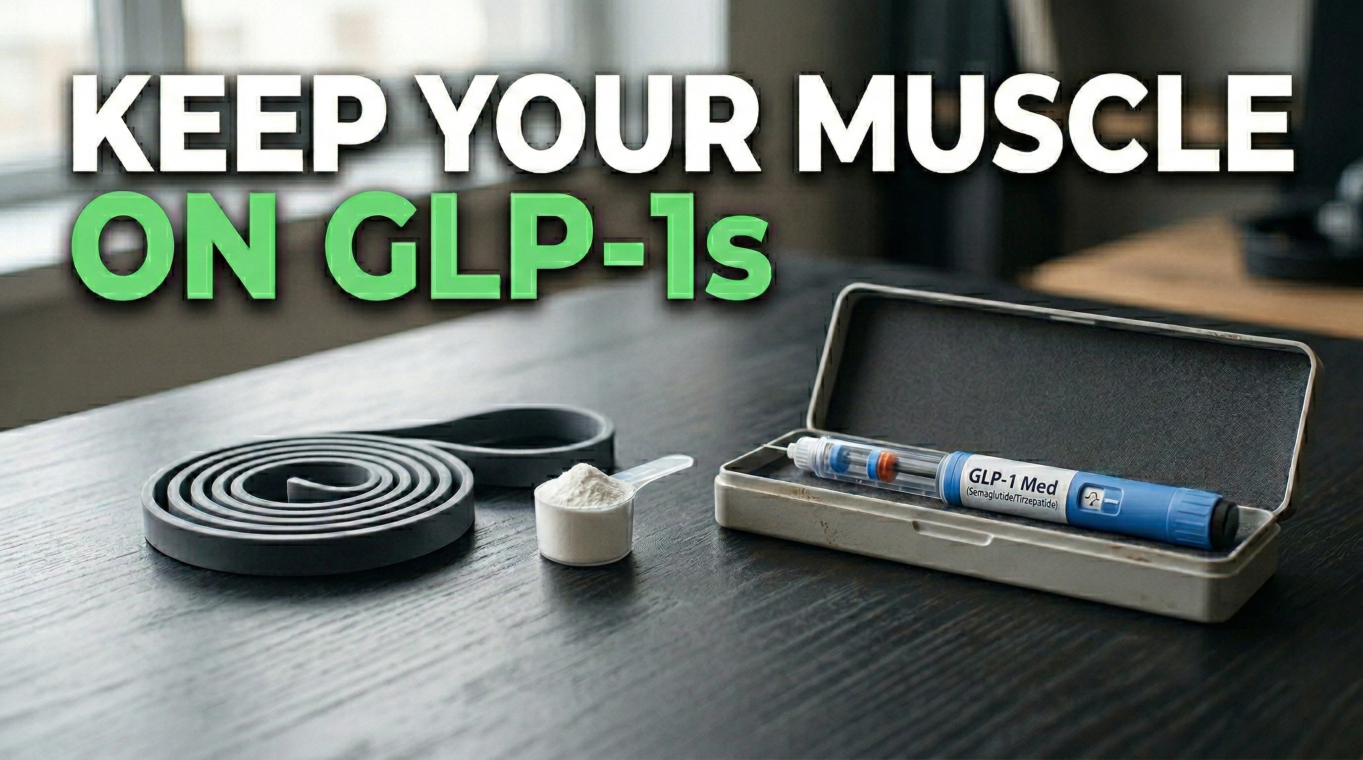 How to Keep Your Muscle on GLP-1s (Without Spending Hours at the Gym)