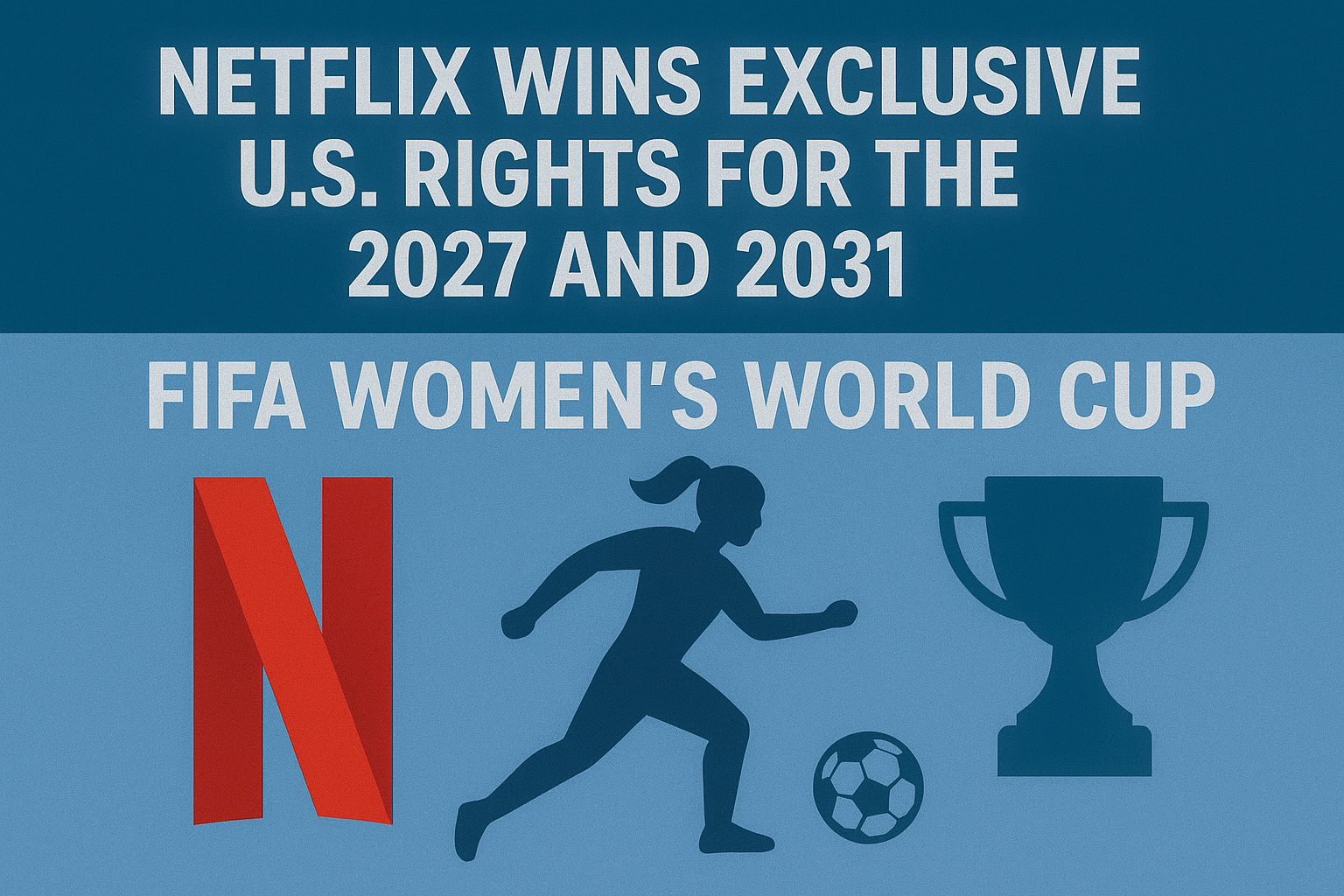 Netflix wins exclusive U.S. rights for the 2027 and 2031 FIFA Women’s World Cups