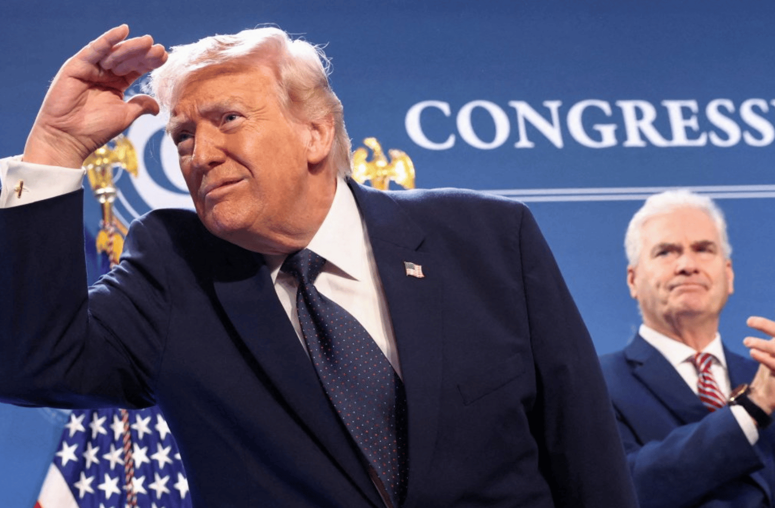 Trump takes a victory lap. Oil takes a hike.