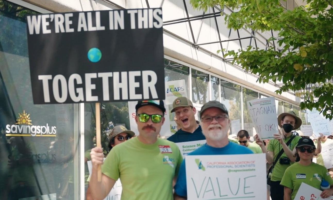 California Scientists’ Union Calls First-Ever State Employee Strike!