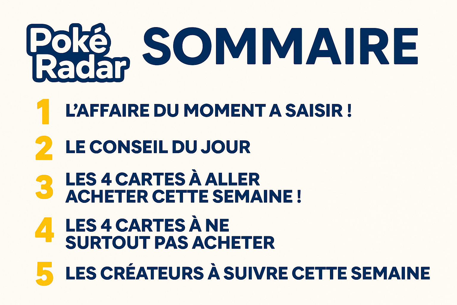 L'affaire du moment à saisir !