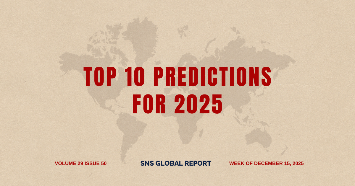 TOP 10 PREDICTIONS FOR 2025