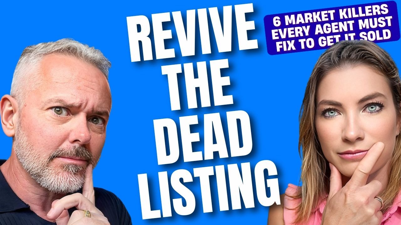 🏡 Revive the Dead Listing: 6 Market Killers Every Agent Must Fix to Get It Sold