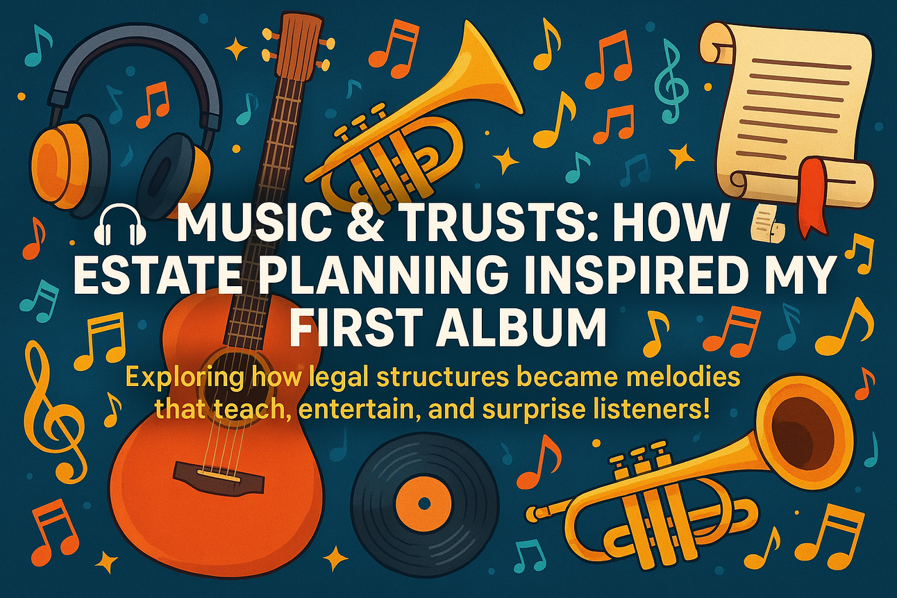 🎧📜 Music & Trusts: How Estate Planning Inspired My First Album 🎧📜