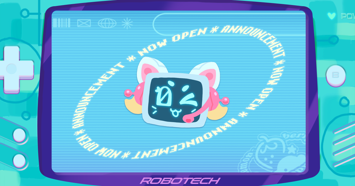 Announcing my new game ROBOCAT CAFÉ✨☕😺🤖 Take a peek!
