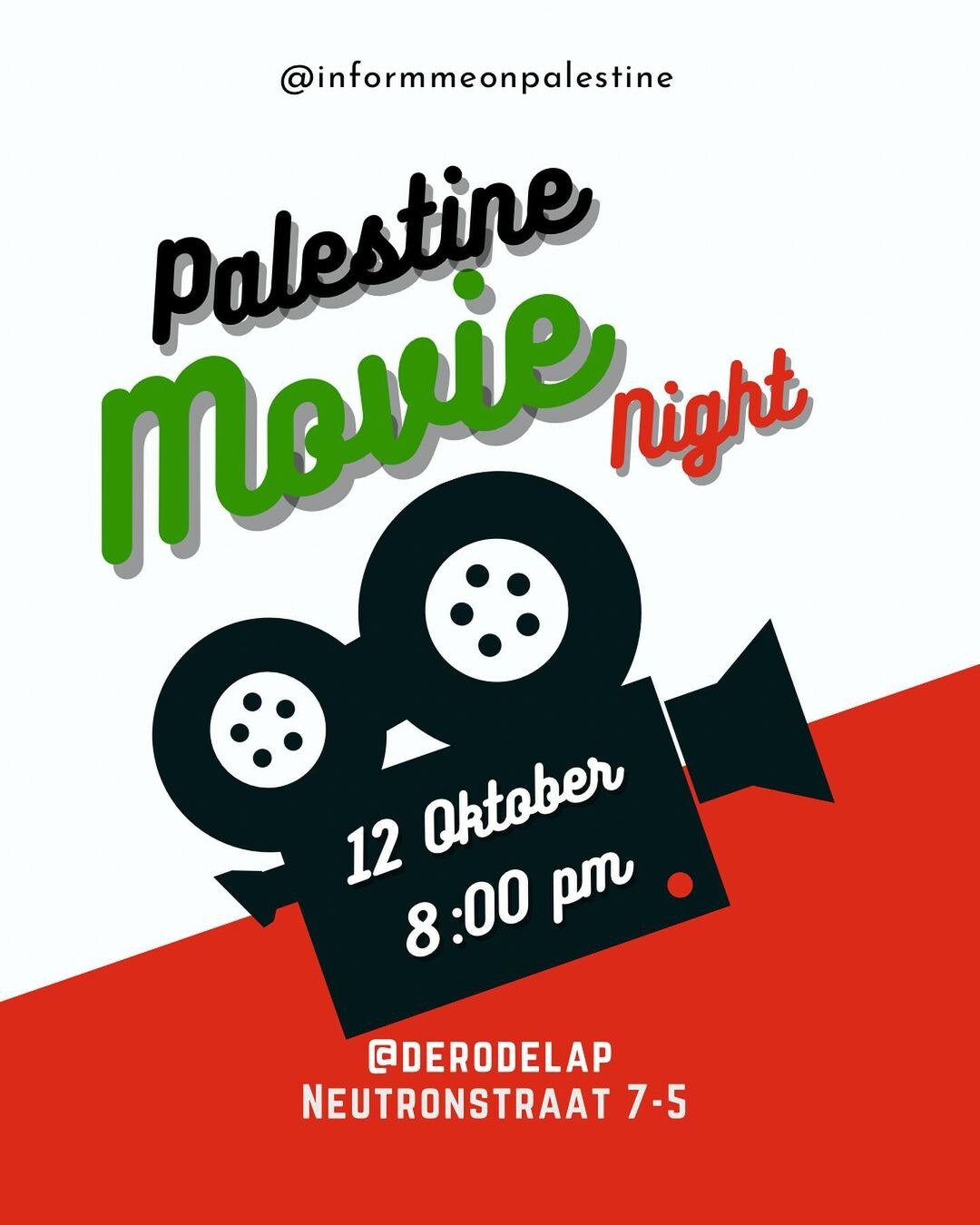 Palestine Movie Night in Groningen