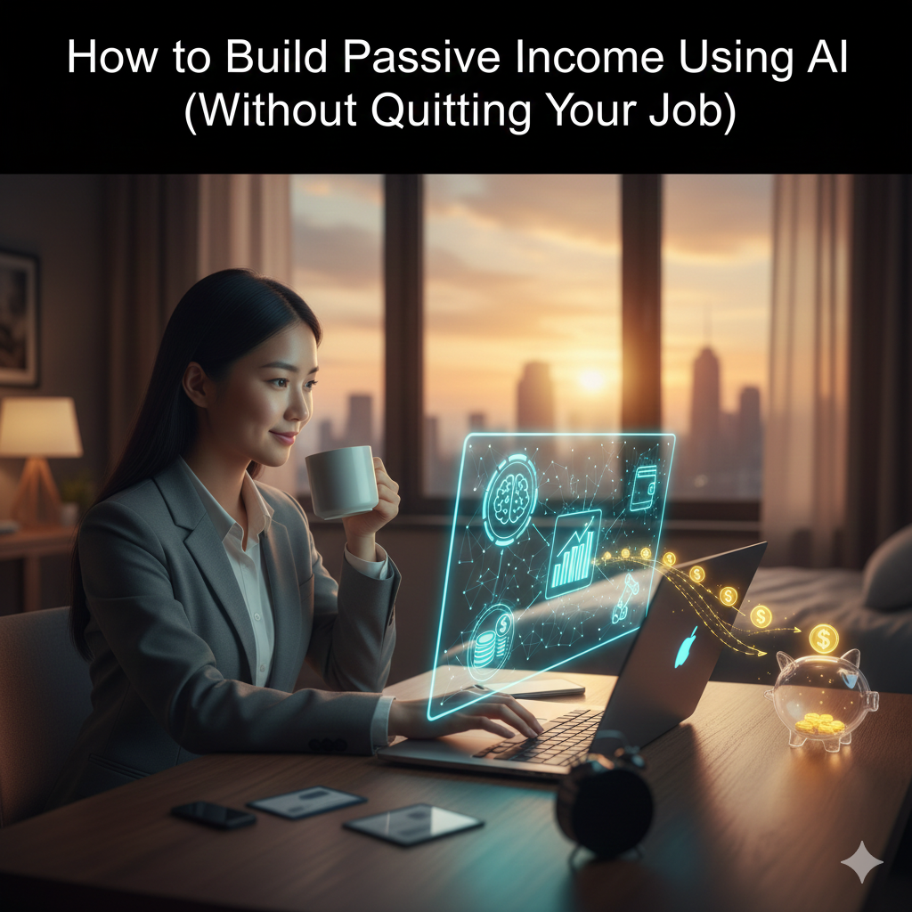 How to Build Passive Income Using AI (Without Quitting Your Job)