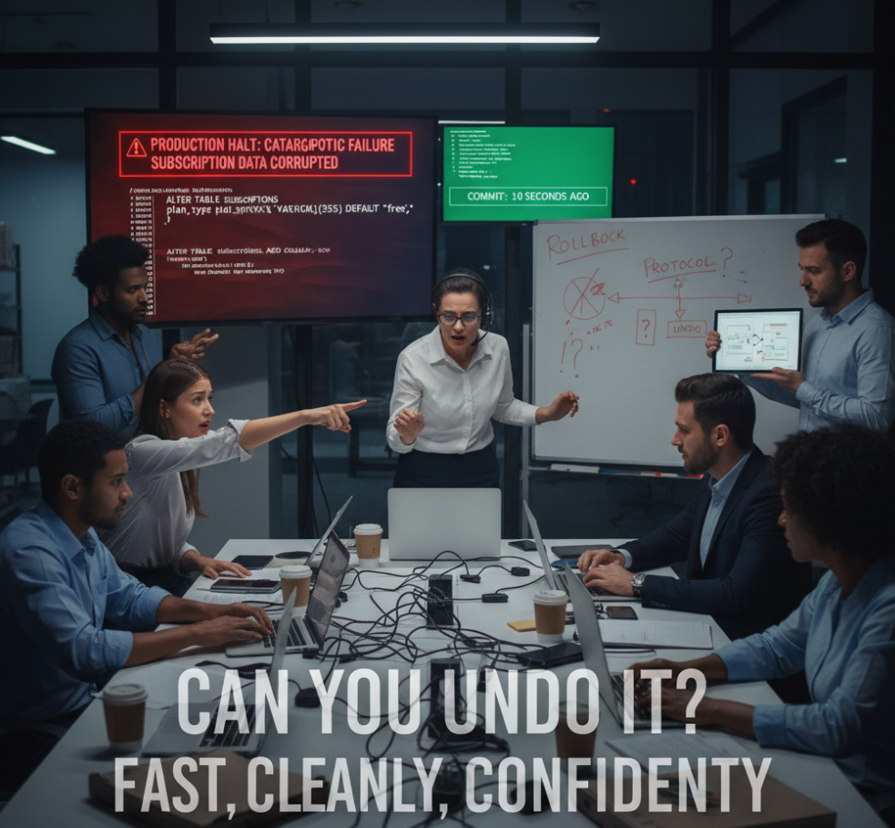 If your automation can’t be rolled back, it’s a risk