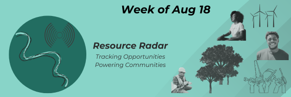 Resource Radar: 🦡😤🗳️         Week of August 18