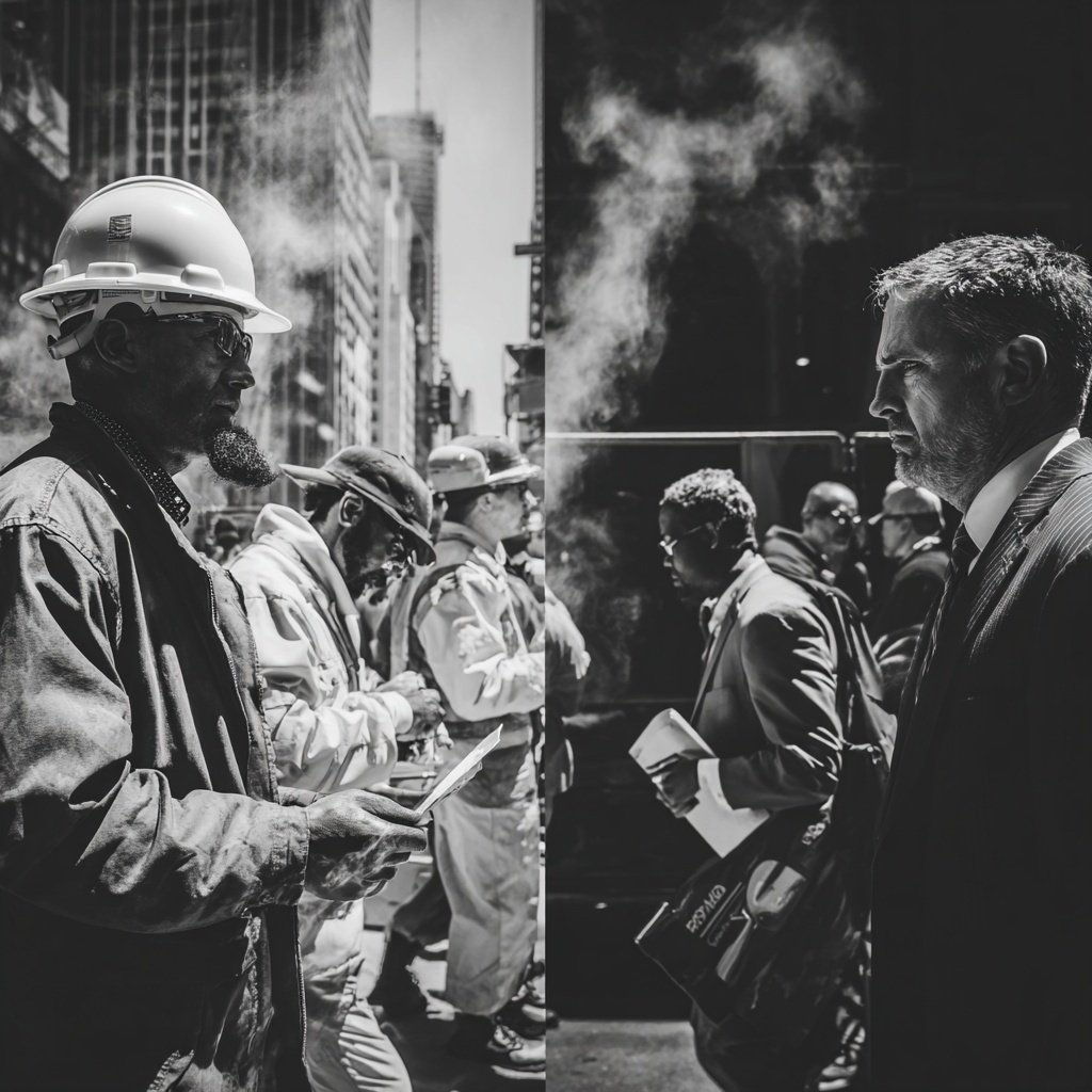 WHAT HAPPENS TO NEW YORK WHEN IT STOPS PRODUCING BUILDERS AND STARTS MANUFACTURING PEOPLE WHO MANAGE THEM?