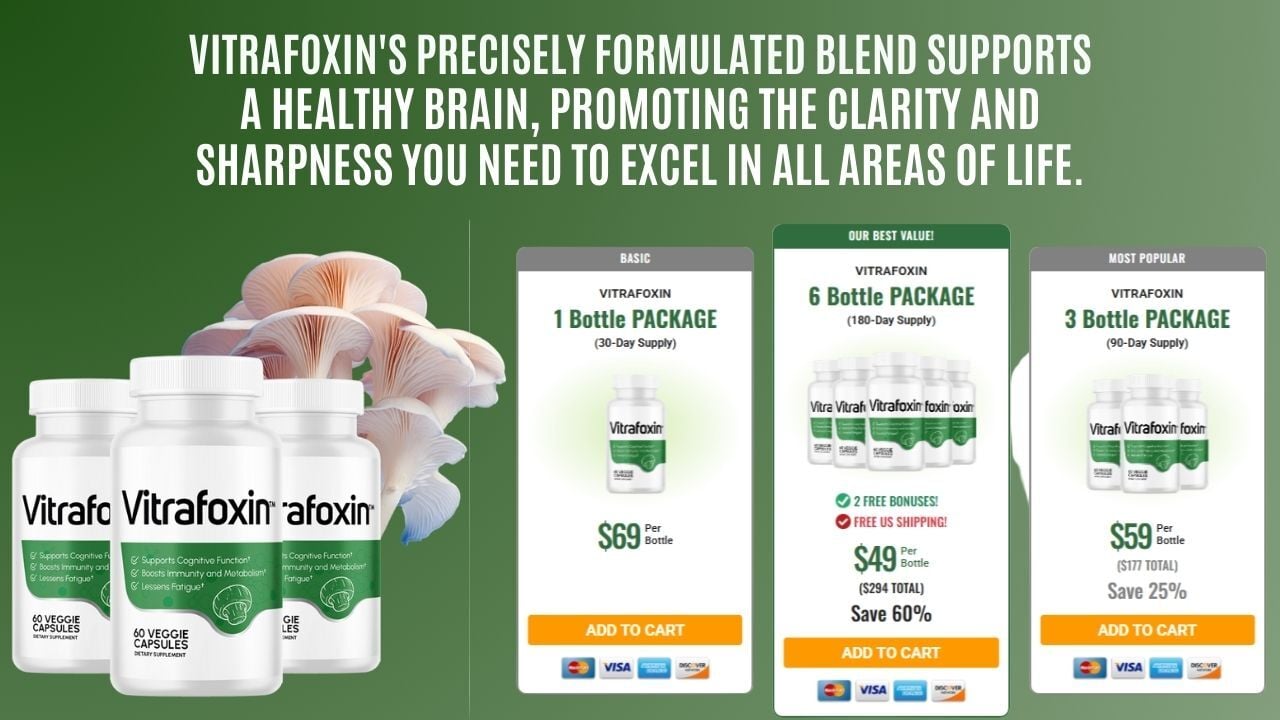 Vitrafoxin Review – 2025 Updated: Unlock Peak Brain Performance with the Ultimate Cognitive Enhancer