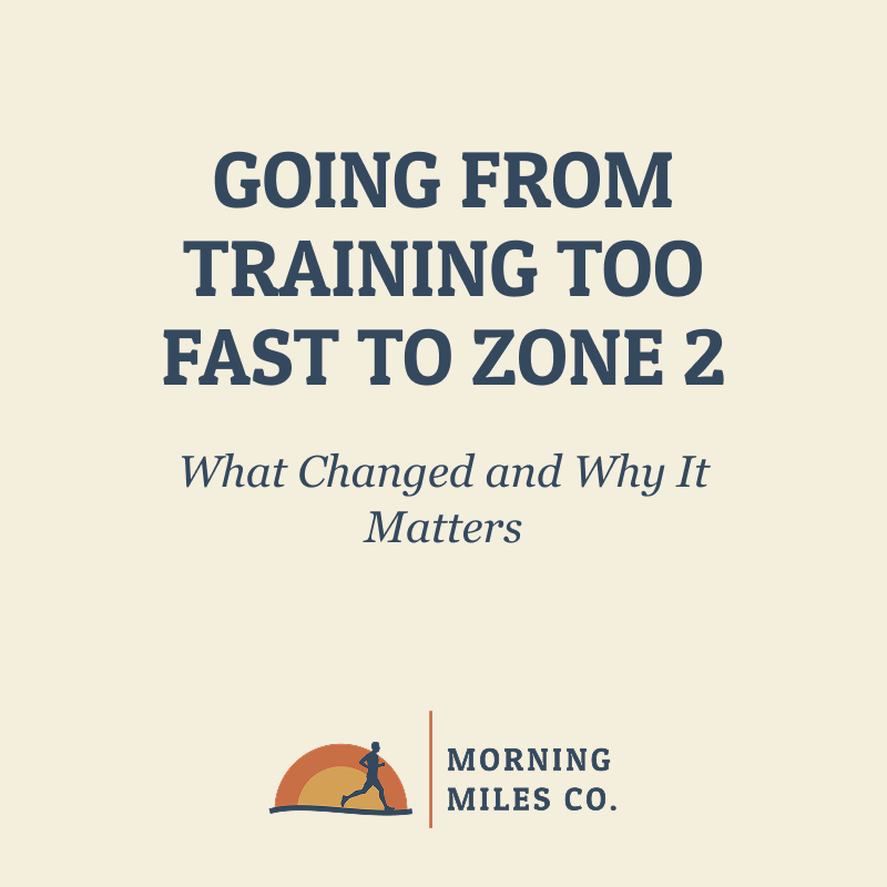 Going from Training Too Fast to Zone 2
