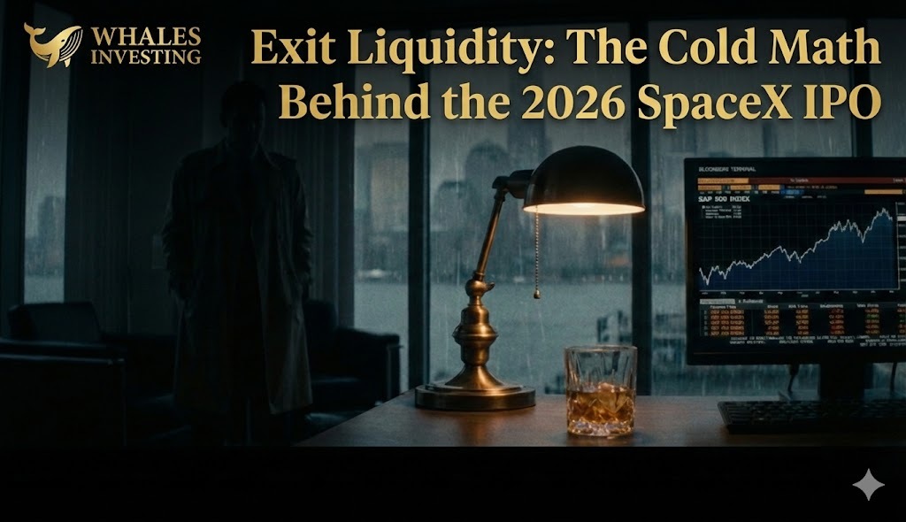 🐋 The Orbital Grift: Why the $1.5 Trillion SpaceX IPO is a Masterclass in Exit Liquidity