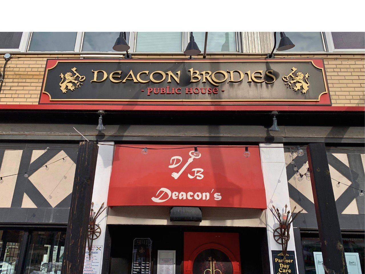 Deacon Brodies is a scotch and sausage oasis