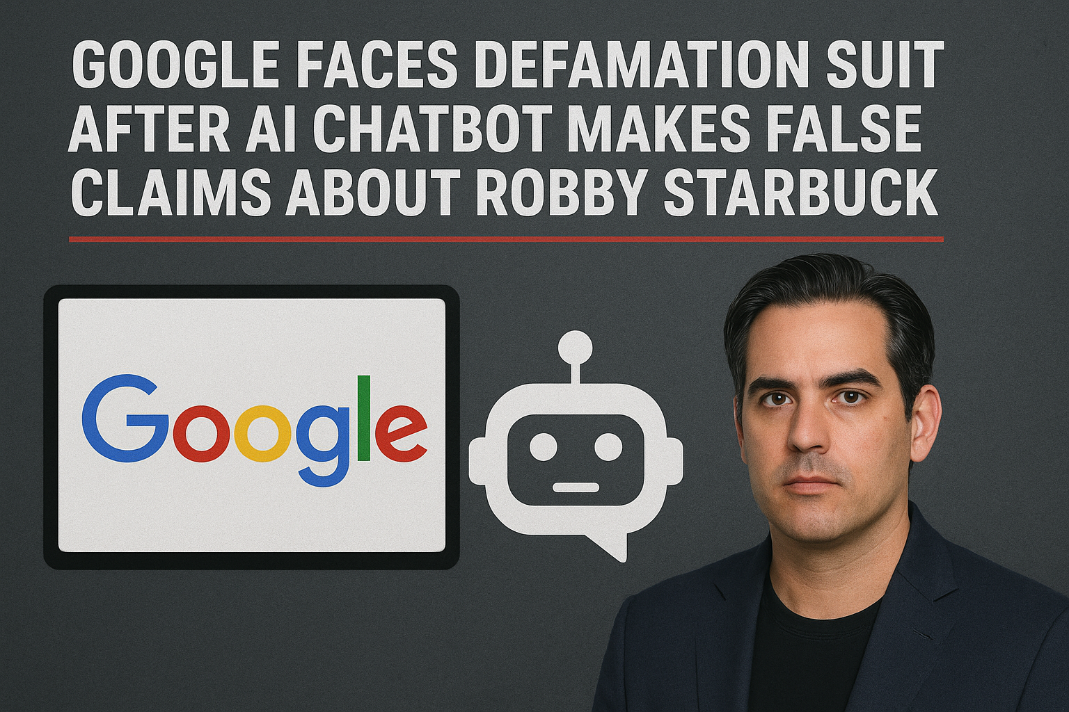 Google Faces Defamation Suit After AI Chatbot Makes False Claims About Robby Starbuck