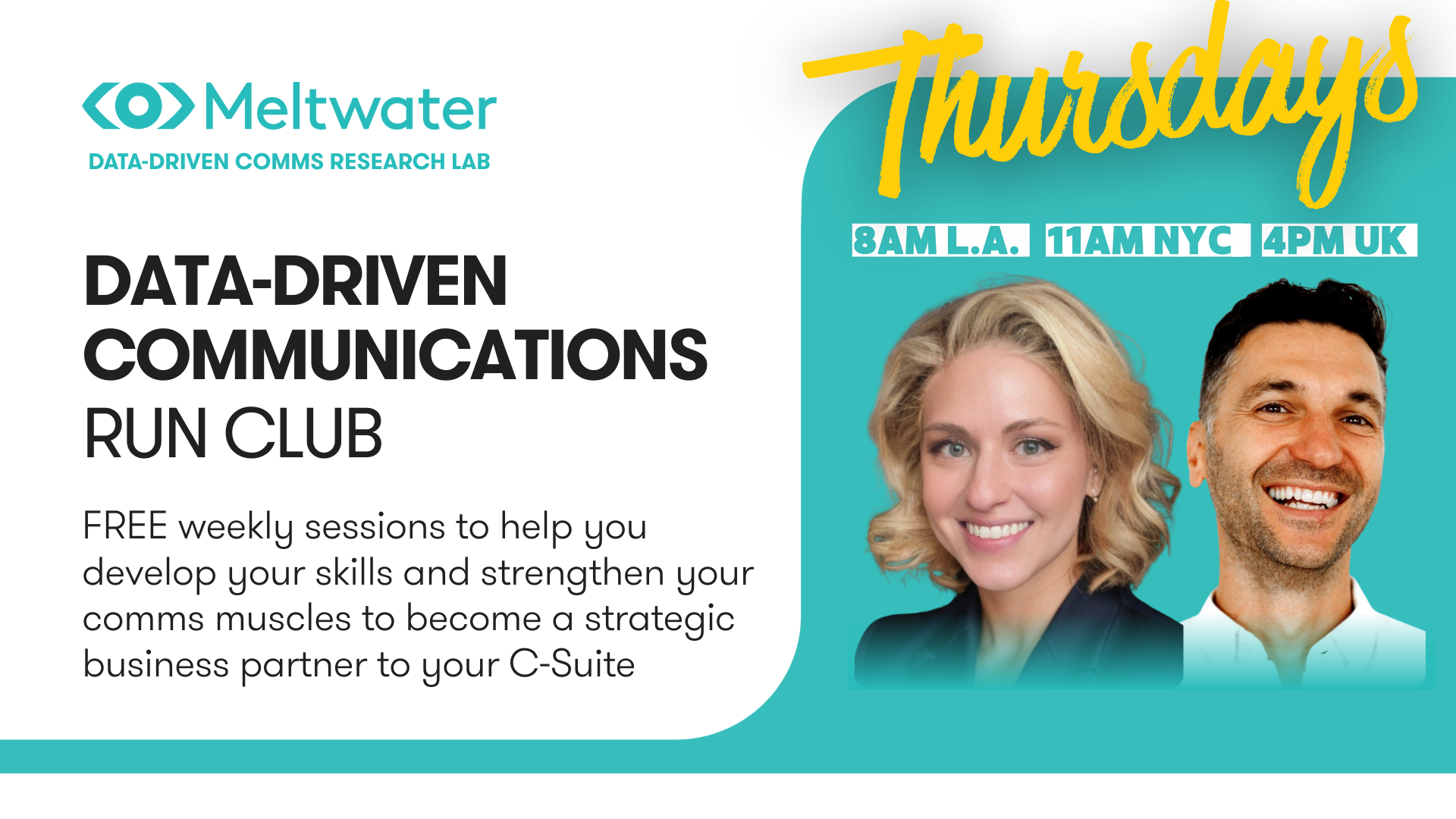 You asked for more. We listened. Run Club continues Thursday.