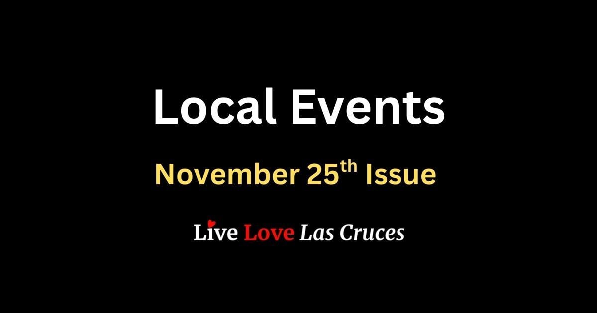 ❤️ Local Events November 25th