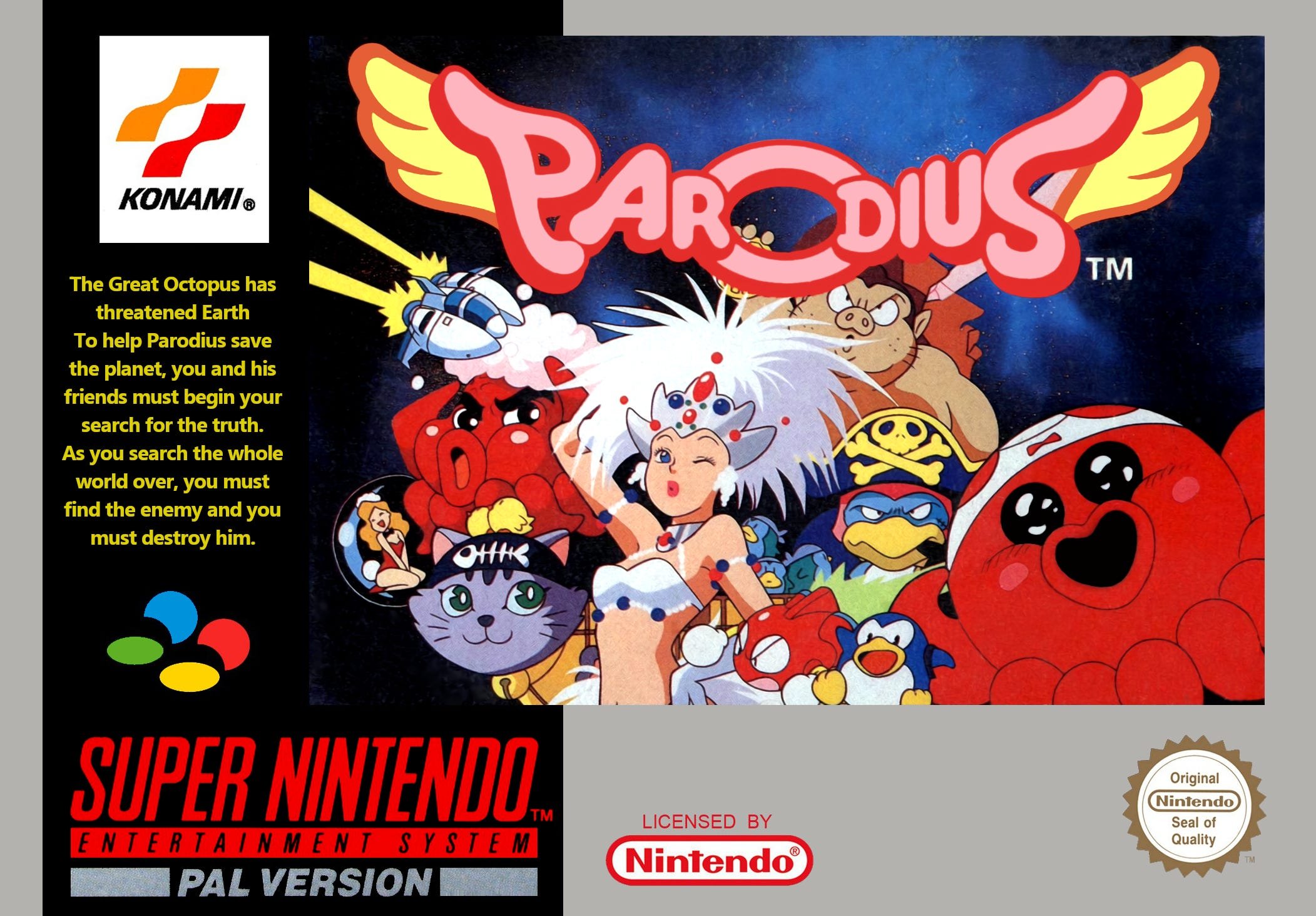 Super Play Top 100: #93 - Parodius (86%, Issue 5)