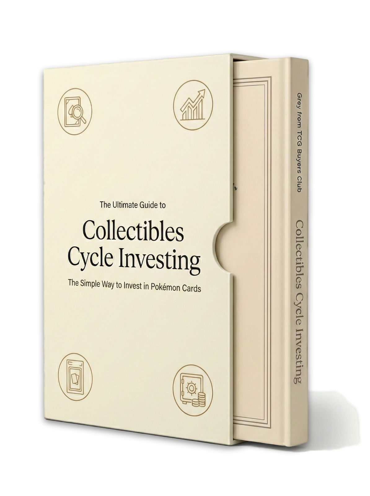 Mockup image of the Ultimate Guide to Collectibles Cycle Investing