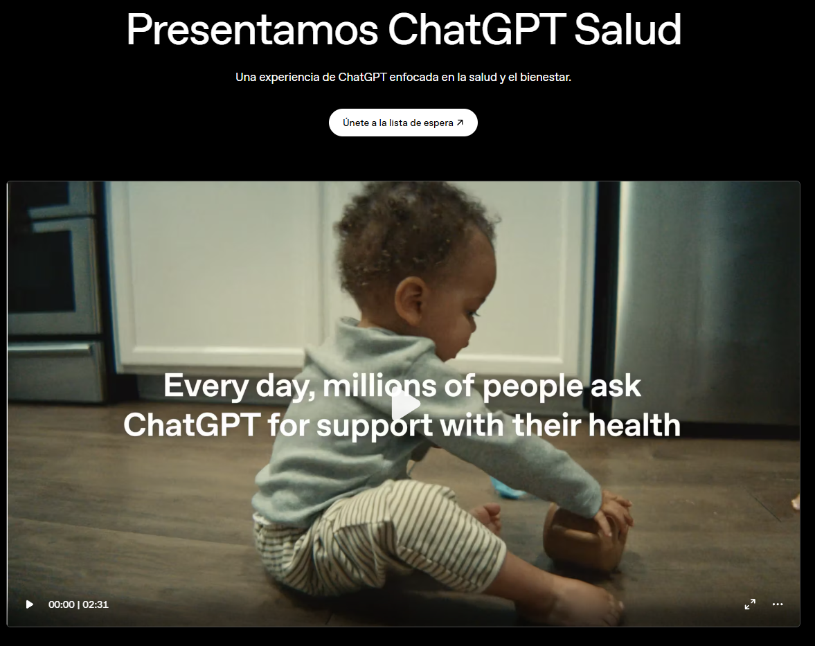 ChatGPT llega al sector sanitario 🩺🤯