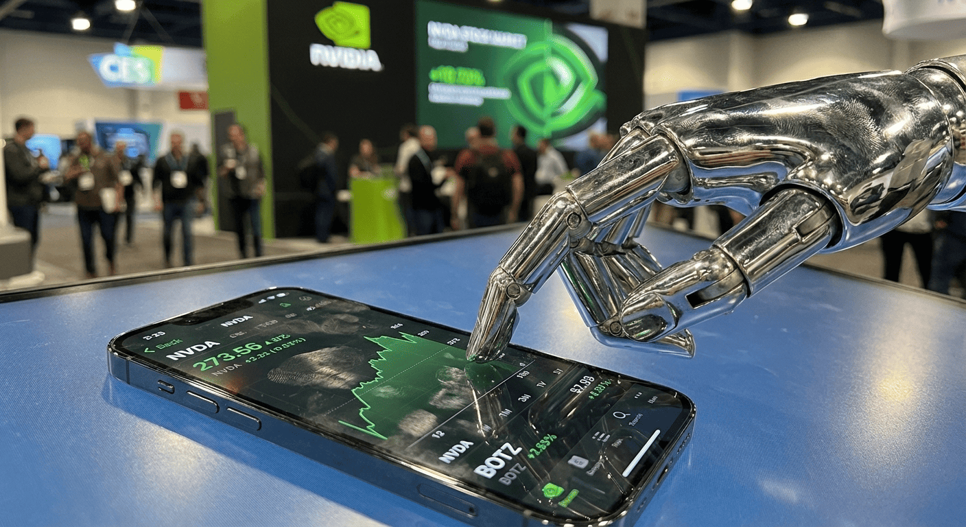 Nvidia CES 2026: Humanoid Robots Hit Human-Level by 2026—Full Breakdown, Huang Quotes & ETF Signals