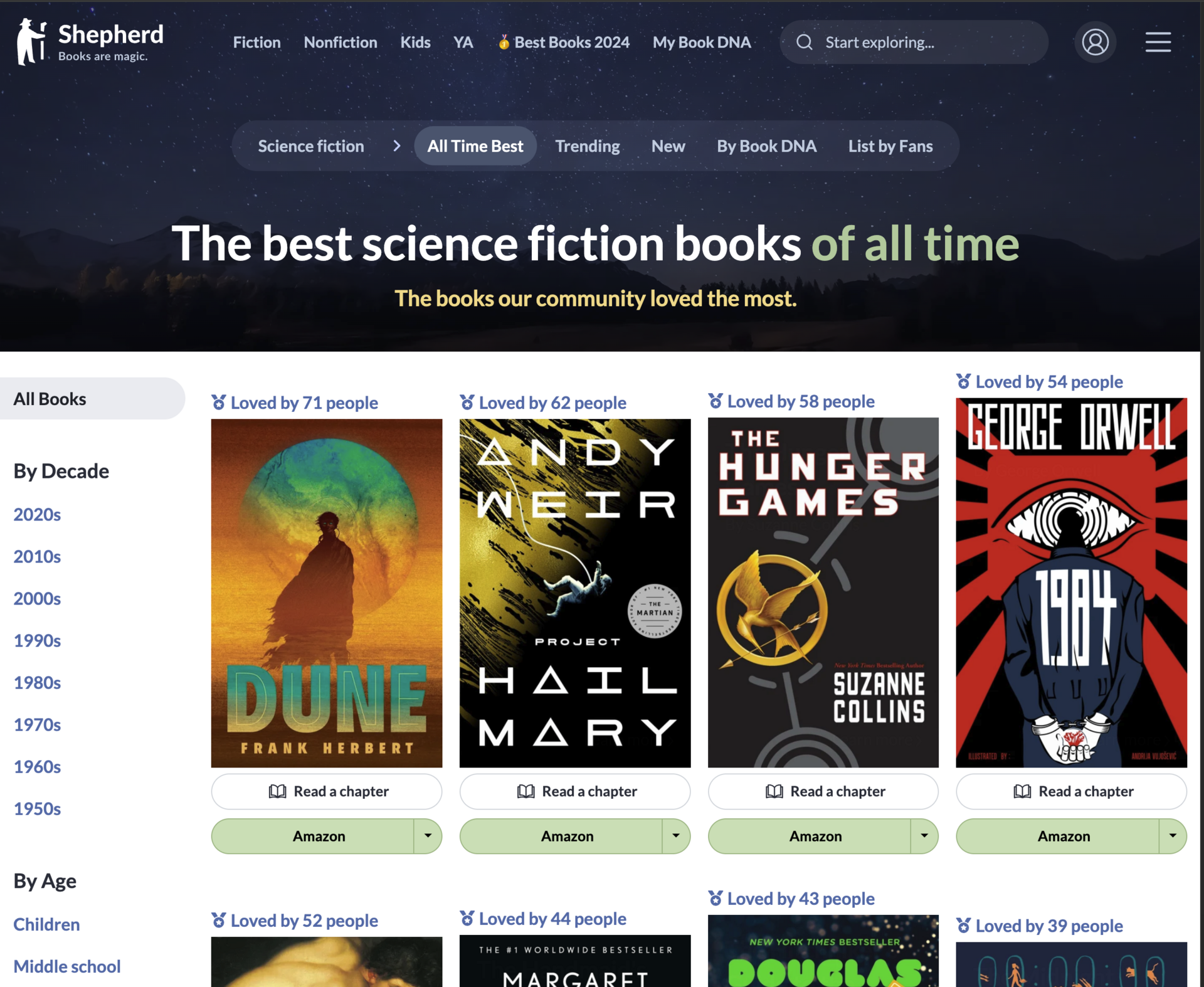 Shepherd's new bookshelves are live! Explore books visually 📚