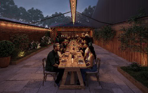 Chapel House Estate Announces The Courtyard Kitchen, Launching February 2026