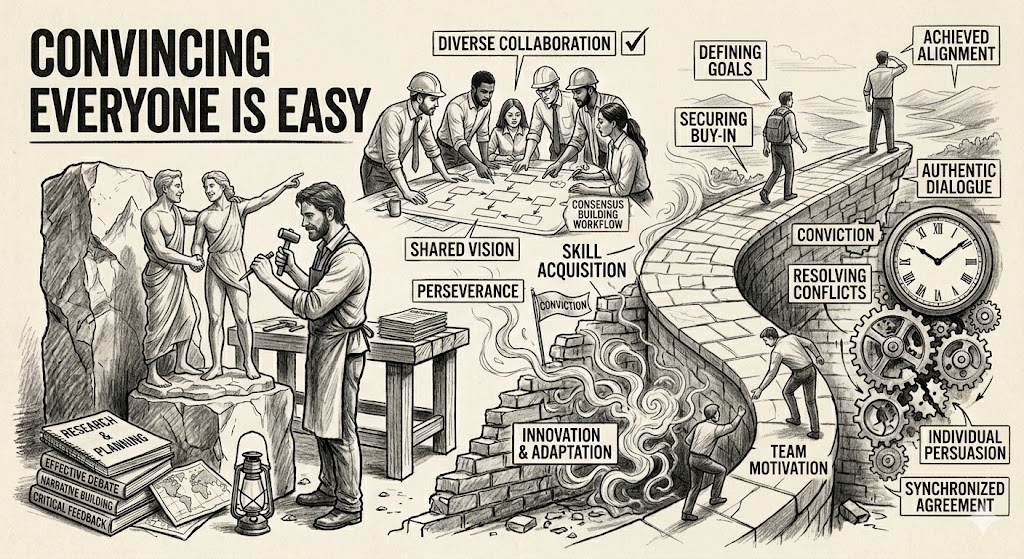 Convincing everyone is easy!