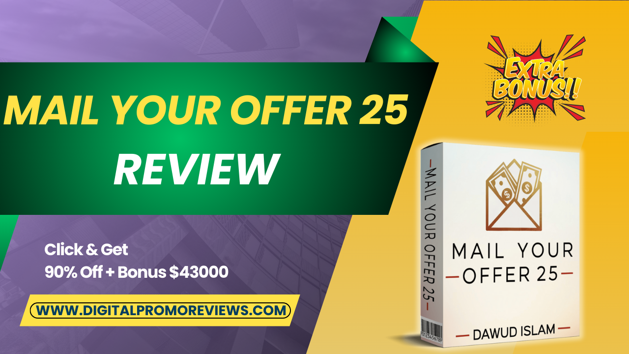 MAIL YOUR OFFER 25 Review: The Truth About the Bonuses