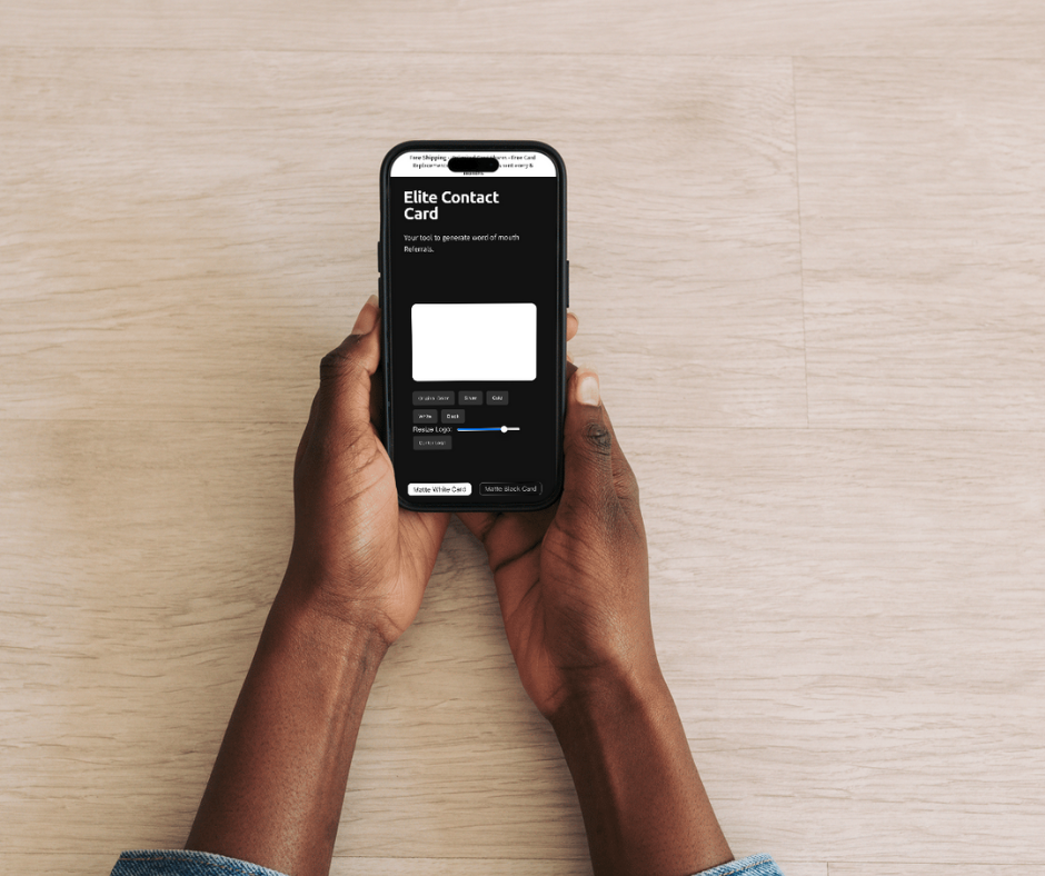 Elite Card Pro: Simplifying Sales, Elevating Connections