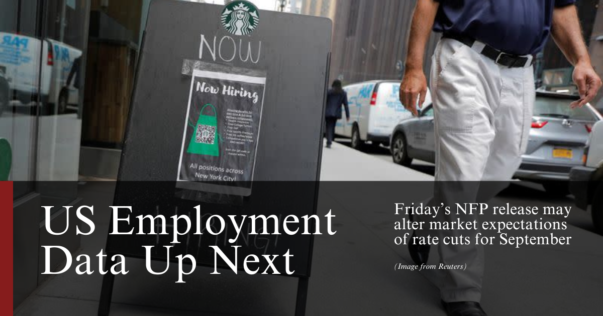 NFP Lurks As Summer Draws To A Close