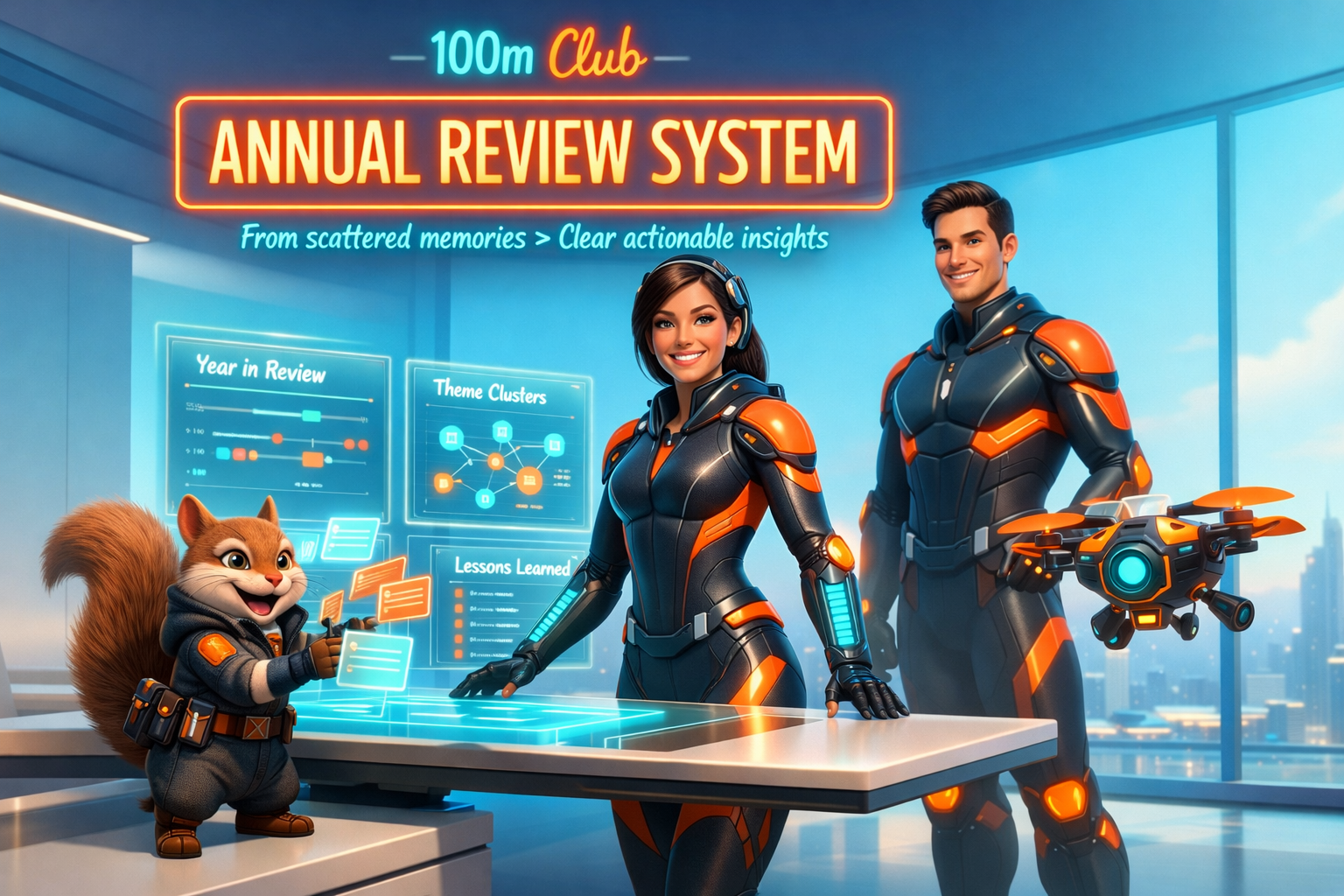 Review your entire year in 45 minutes instead of 6+ hours