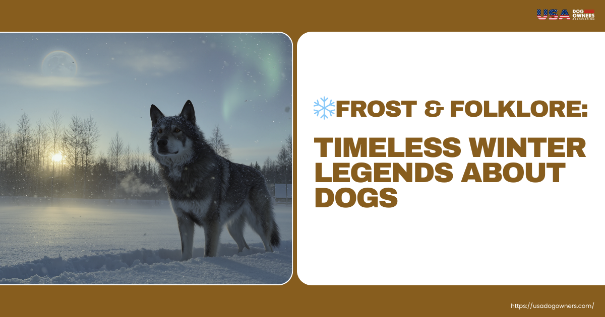 ❄️Frost & Folklore: Timeless Winter Legends About Dogs