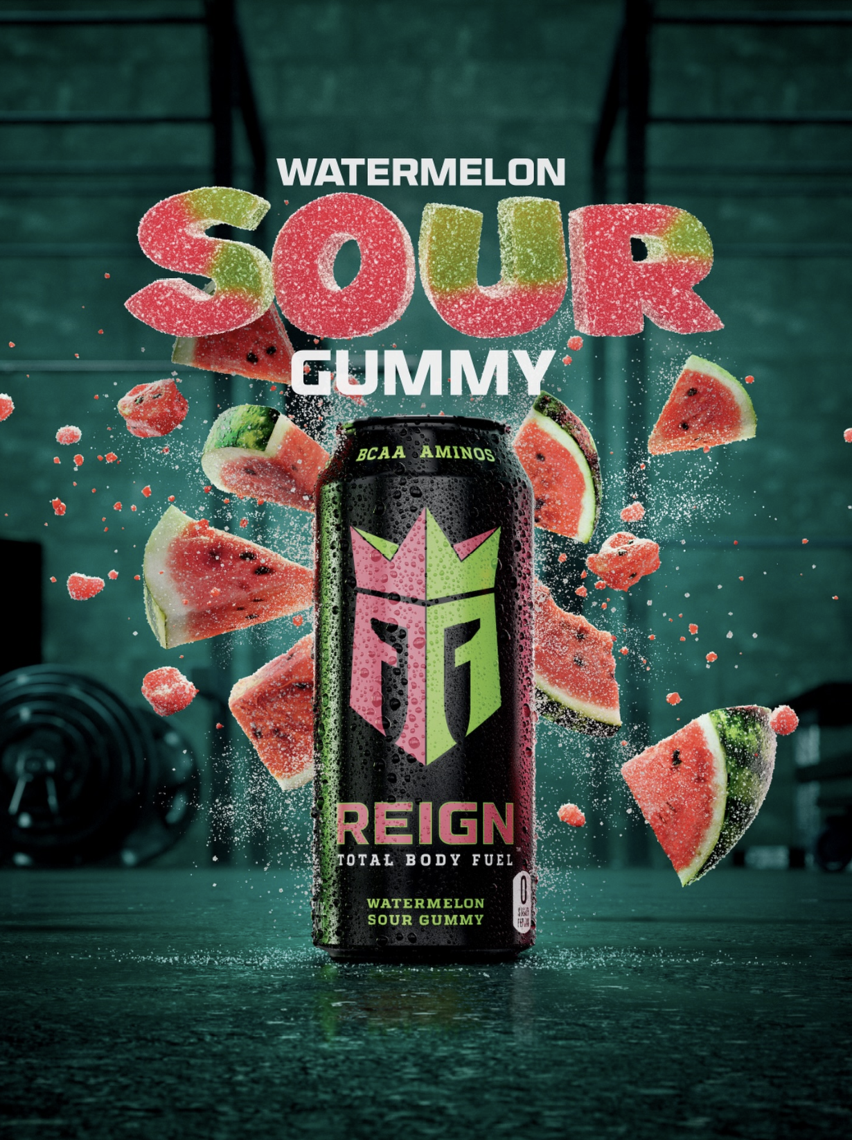 Reign Energy Launches a New Watermelon Sour Gummy flavor