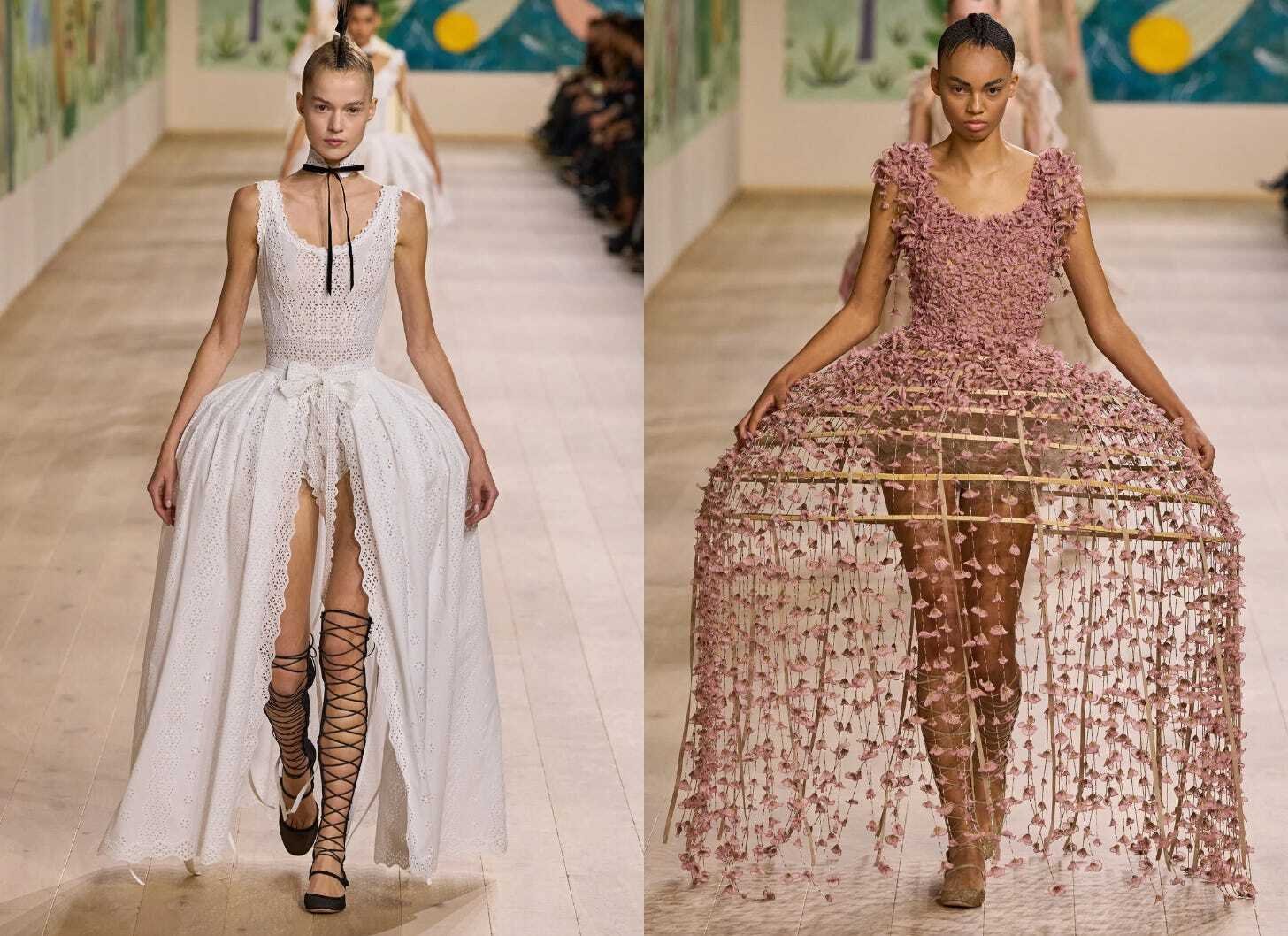 Couture's New Opulence and Dated Femininity