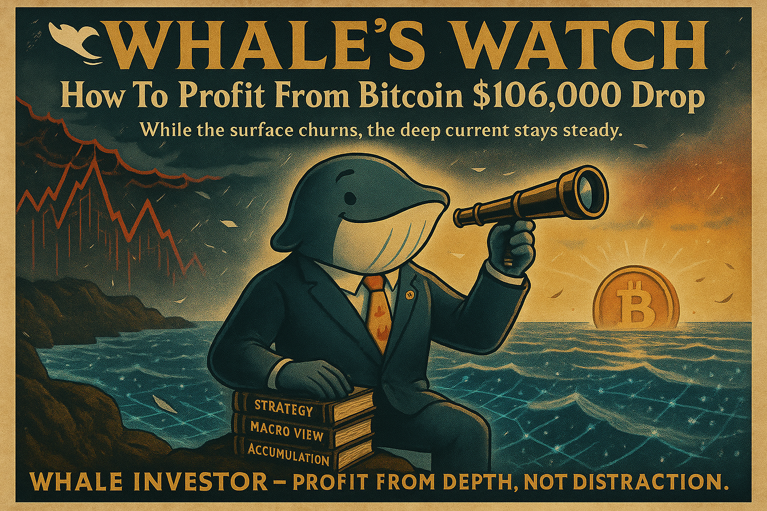 🐋 Whale's Watch: How To Profit From Bitcoin $106,000 Drop