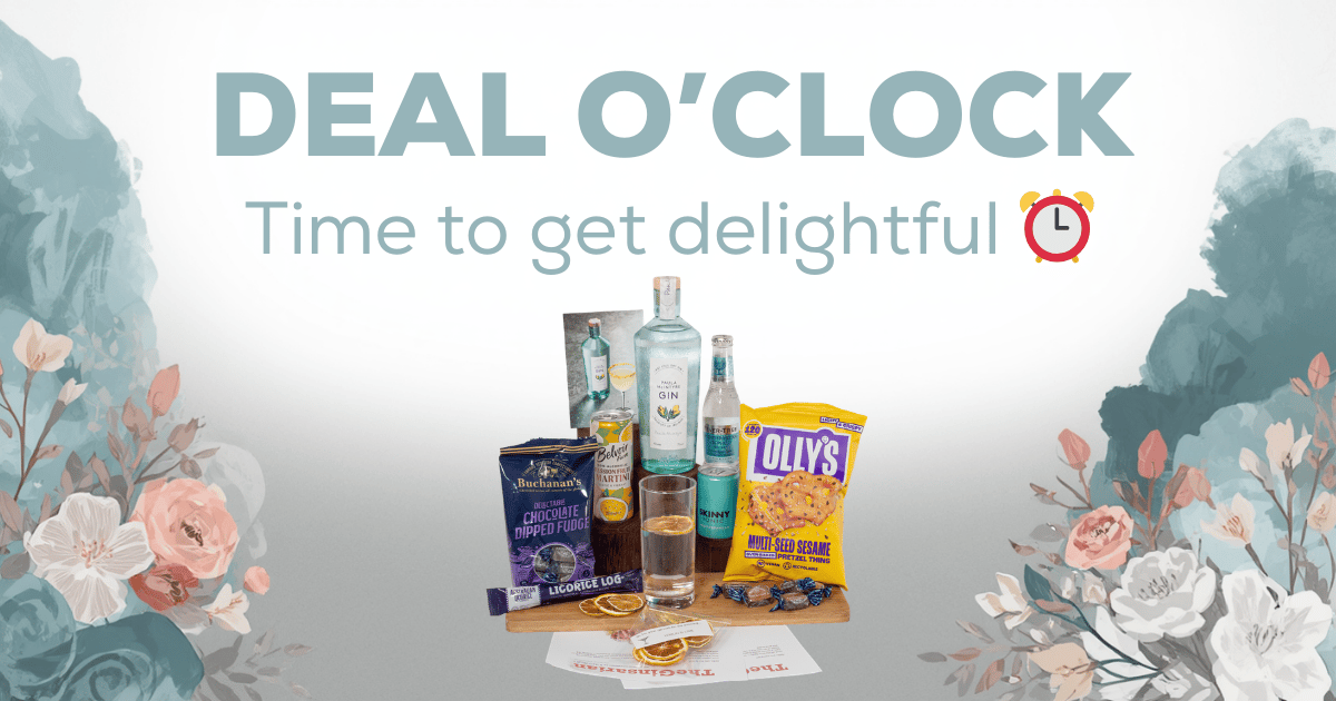 Deal O’Clock ⏰ Free flowers for Mum... with your gin