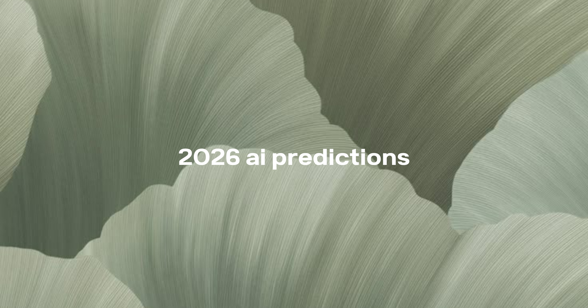 2026 AI Predictions