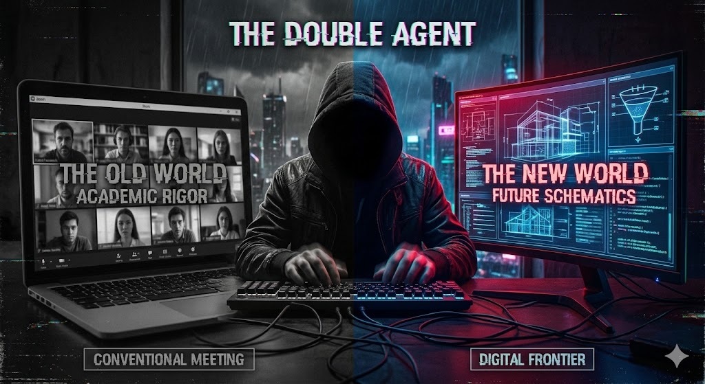 Theory vs. Action (I chose Action... AND CHEATED on my Doctorate today😏.)