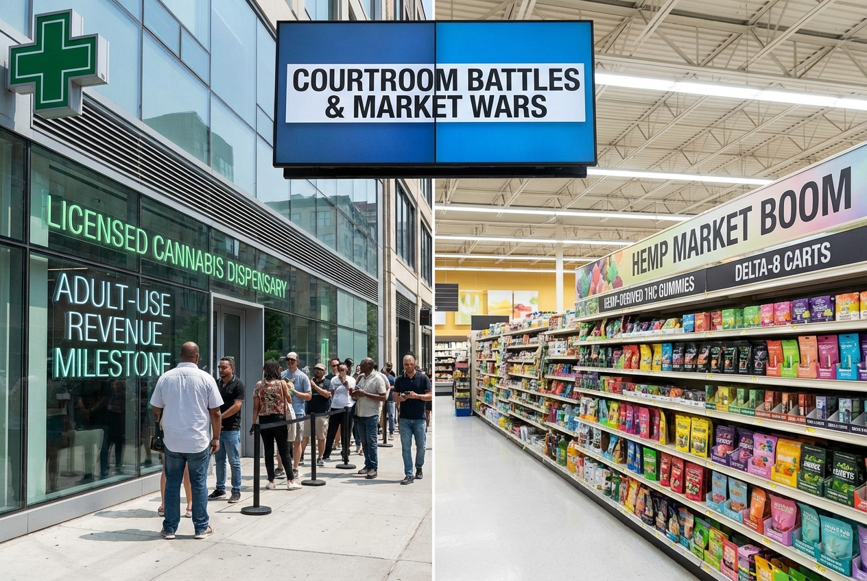 Mainstream Retail Giants Embrace THC: Target Soft-Launches Beverages While MSOs Sue DoorDash